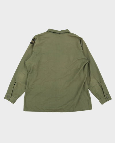 70s Vintage US Army OG-107 Shirt - XL