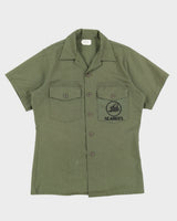 70s Vintage US Army OG-107 Shirt - M