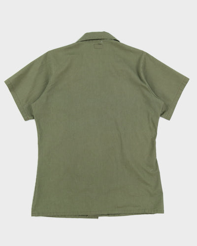 70s Vintage US Army OG-107 Shirt - M