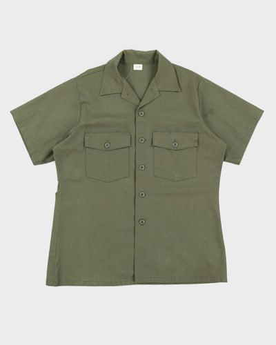 70s Vintage US Army OG-107 Shirt - L