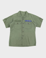 60s Vintage US Army OG-107 Shirt - L