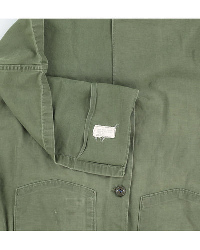 60s Vintage US Army OG-107 Shirt - L