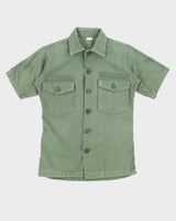 60s Vintage US Army OG-107 Shirt - XS