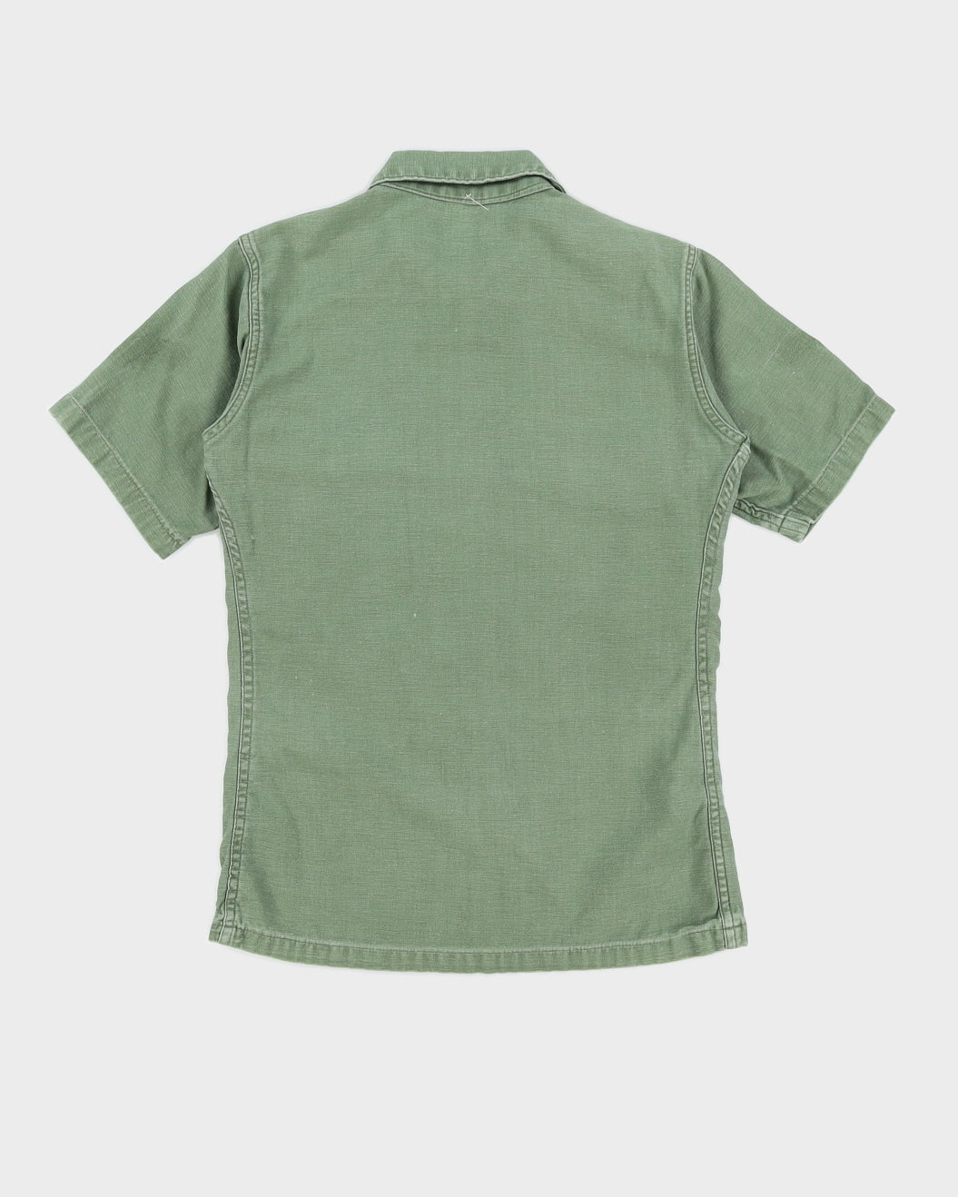60s Vintage US Army OG-107 Shirt - XS