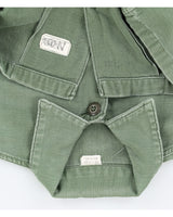 60s Vintage US Army OG-107 Shirt - XS