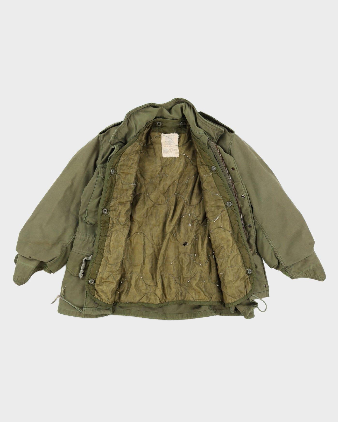 70s Vintage US Army M65 Field Jacket & Liner - M