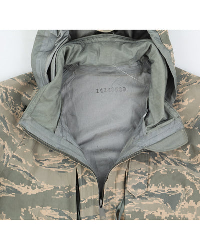 00s US Air Force Digital Camo Waterproof Parka - XL