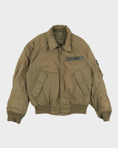 90s Vintage US Army Tanker Jacket - M