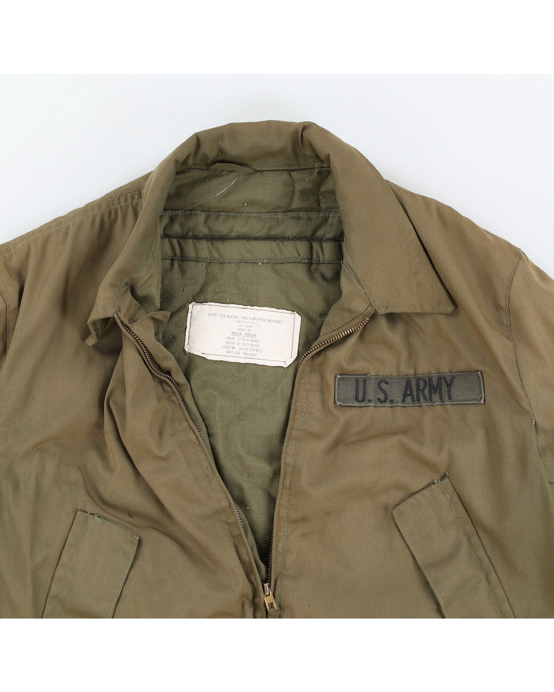 Dead Stock】Vintage 80's U.S. Army CVC Tankers Jacket -ALPHA INDUSTRIES,  INC.- [MEDIUM-SHORT] ｜ ミリタリージャケット - American Classics