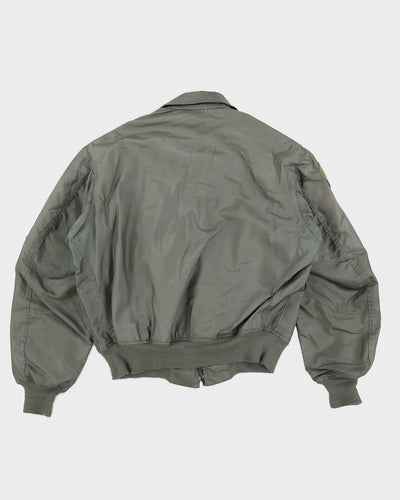 90s Vintage USAF CWU Bomber Jacket - XL