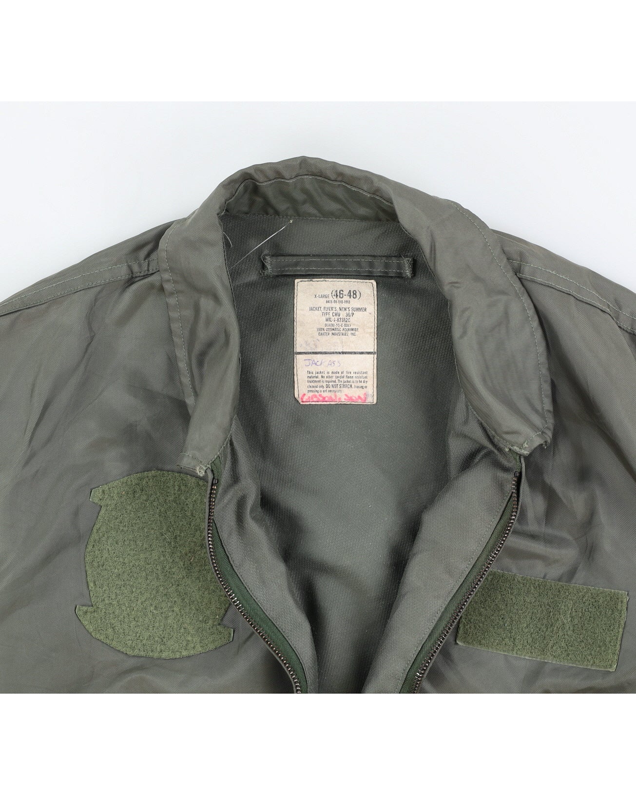 90s Vintage USAF CWU Bomber Jacket - XL