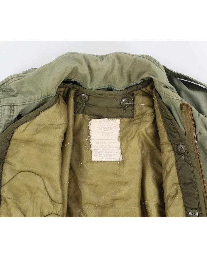 70s USMC M65 Field Jacket & Liner - XS