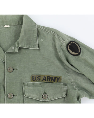 60s Vintage US Army OG-107 Shirt - M