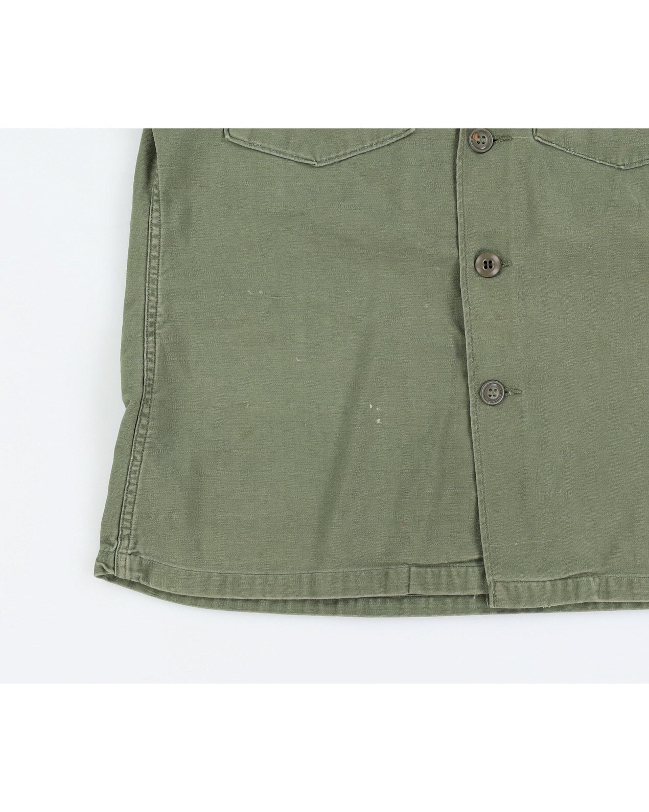 60s Vintage US Army OG-107 Shirt - M