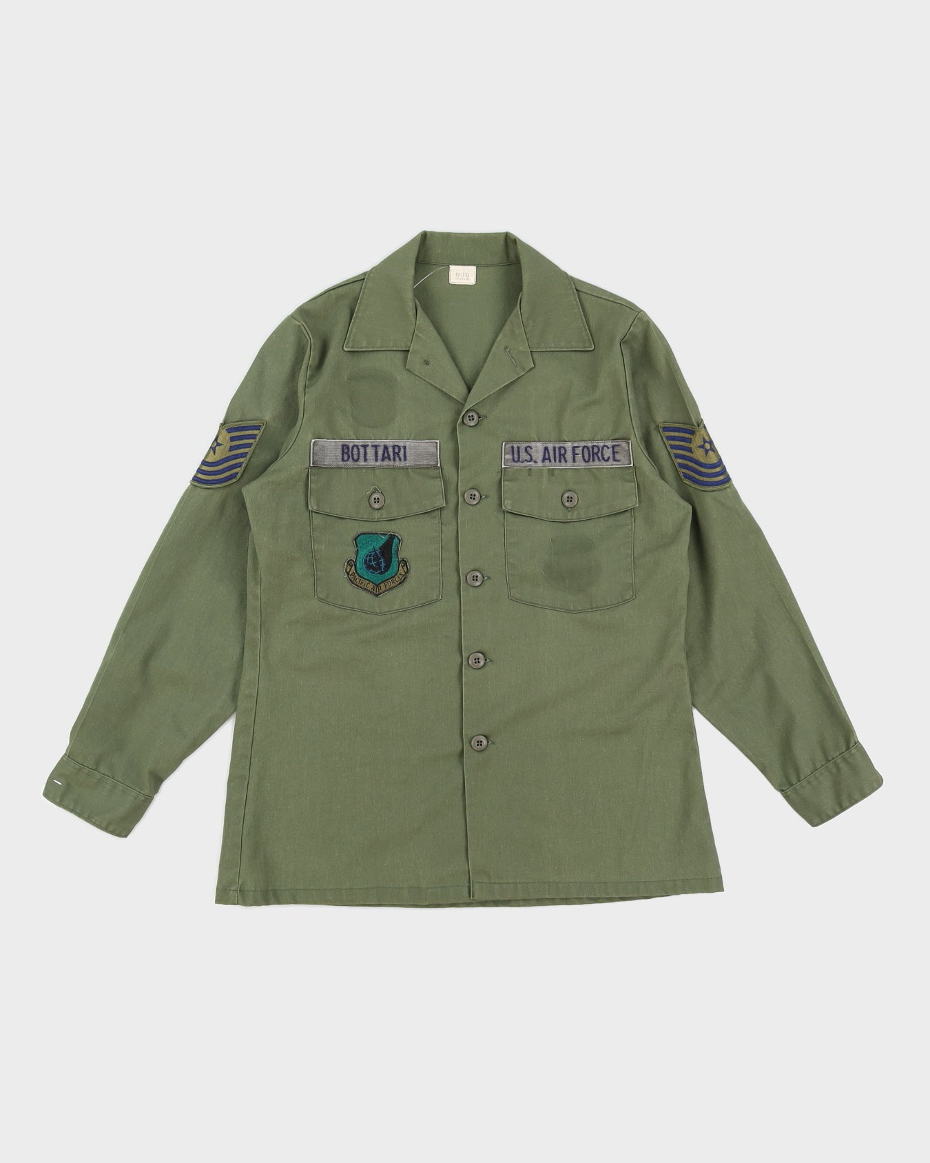 70s Vintage US Army OG-507 Shirt - M