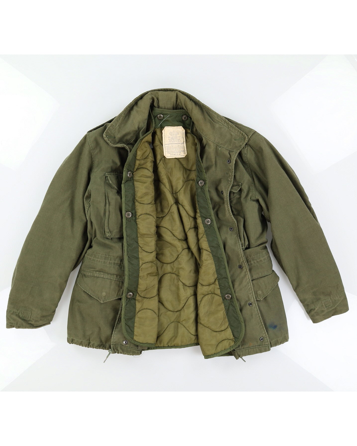 70s US Army M65 Field Jacket &amp; Liner - L