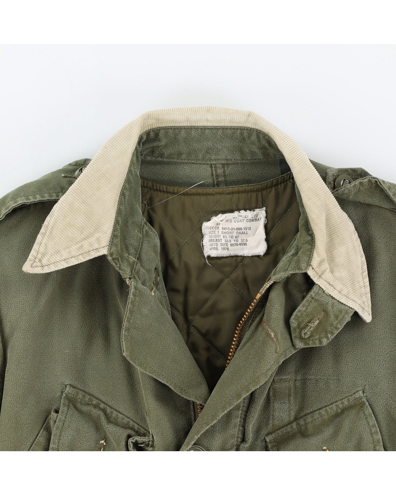 70s Canadian Army Field Jacket & Liner - XS