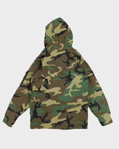 90s Woodland Camo Gore-Tex Parka - M