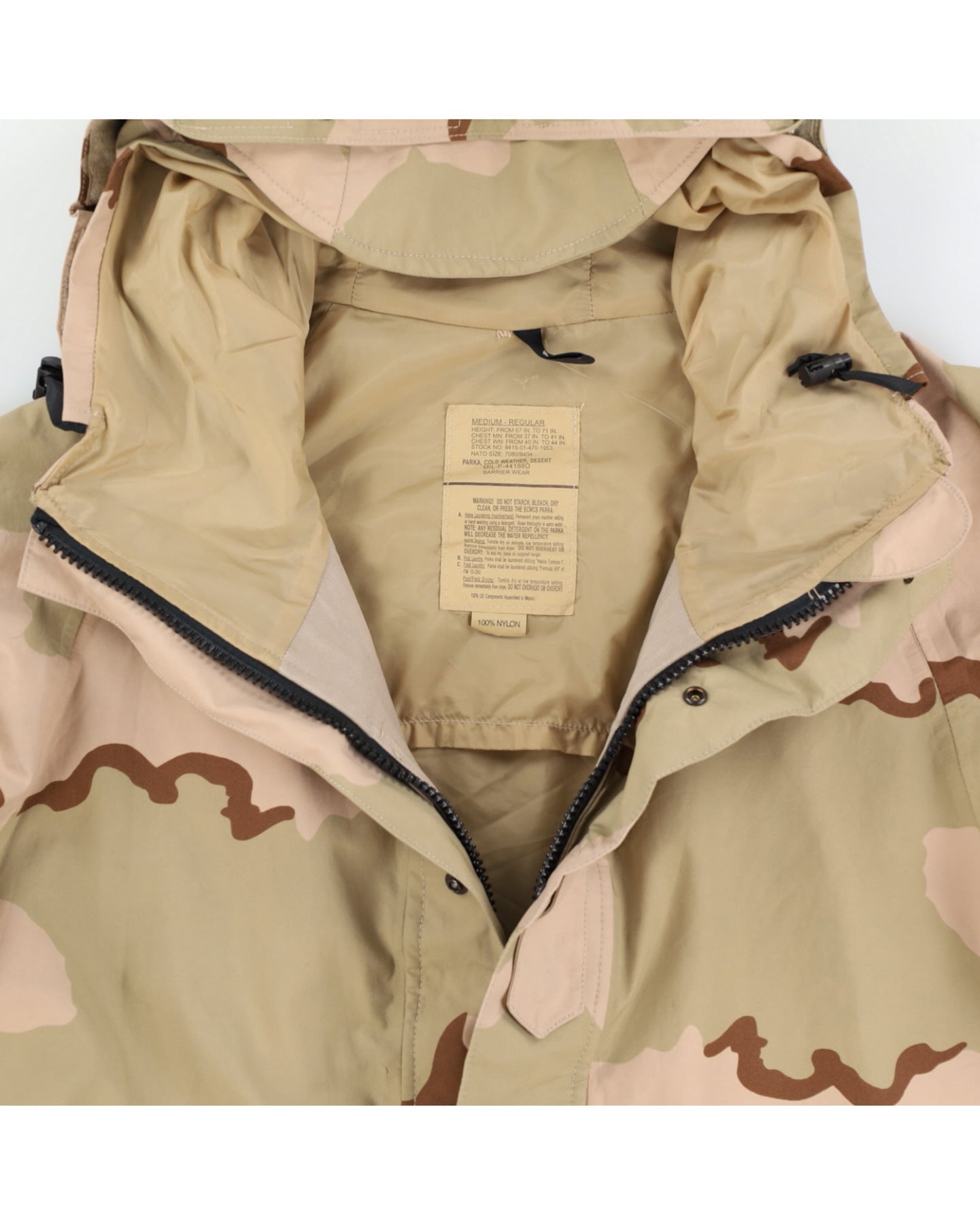 90s Desert Camo Gore-Tex Parka - L