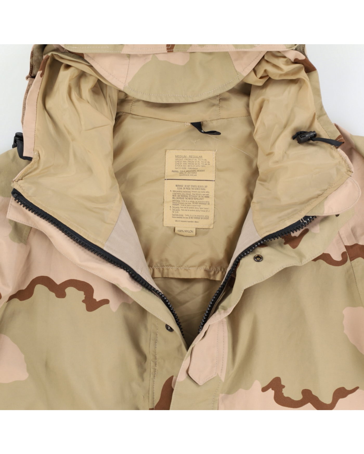 90s Desert Camo Gore-Tex Parka - L