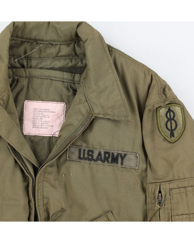 80s US Army Tanker Jacket - S