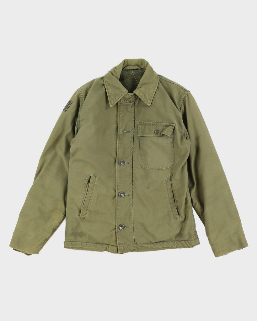 【ネーム入り】A-2 デッキジャケット 38-40 Us navy A2 deck jacket 38-40 Final Version USN A-2 Deck Jacket