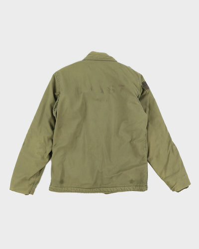 80s US Navy A-2 Deck Jacket - XS