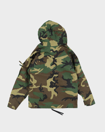 90s Woodland Camo Gore-Tex Parka - L