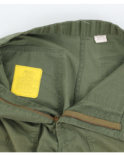 70s US Army OG-507 Trousers - 32x31