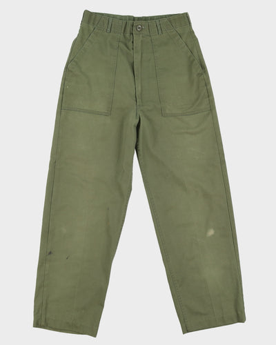 70s US Army OG-507 Trousers - 28x29