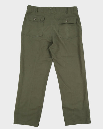 70s US Army OG-507 Trousers - 36x29