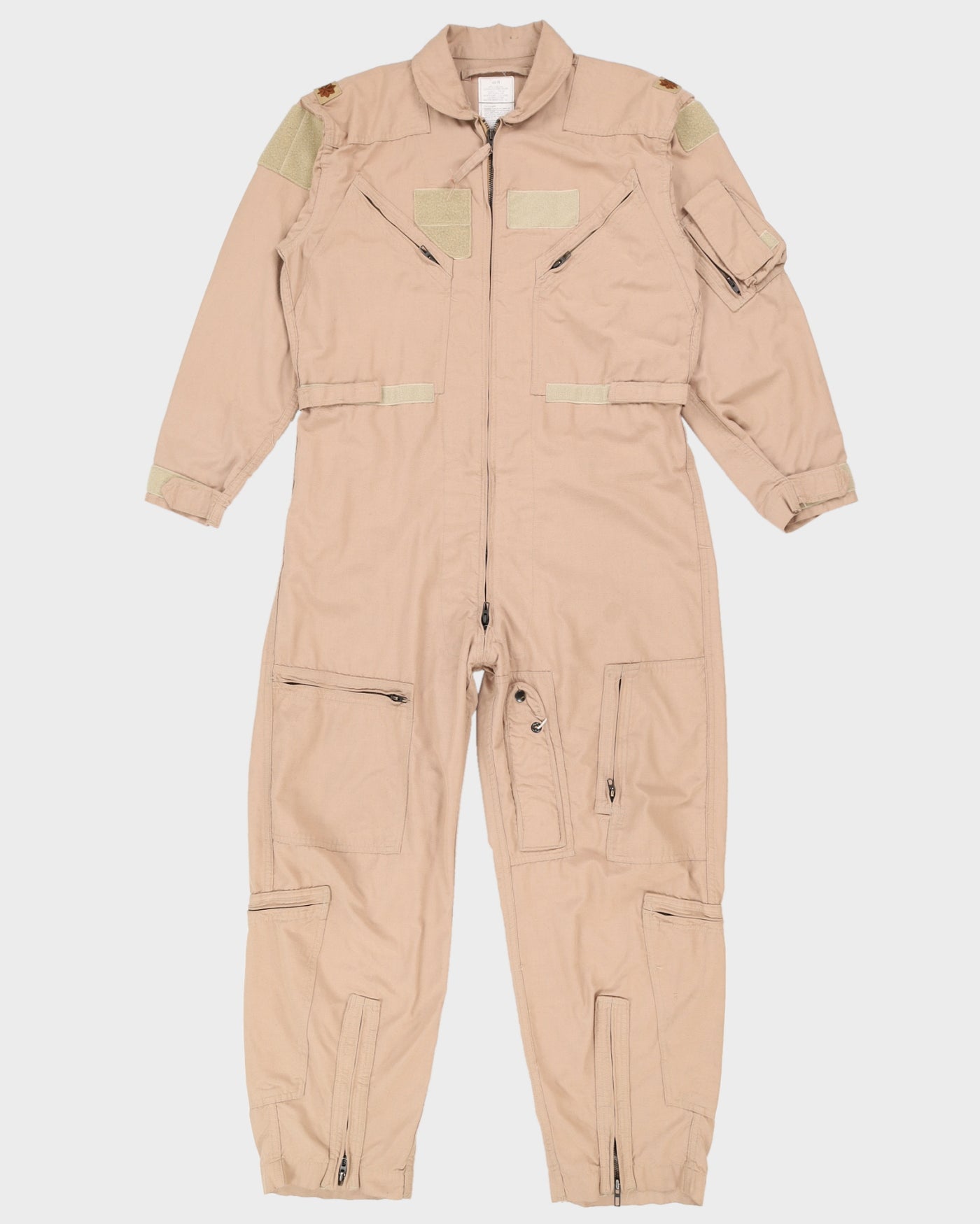 90s Desert Tan CWU Flight Suit - L