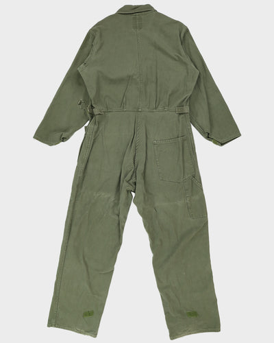 80s Sateen Mechanics Coveralls - L