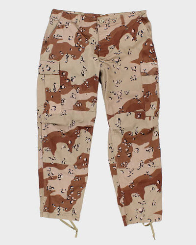 90s US Chocolate Chip Combat Trousers 38x30