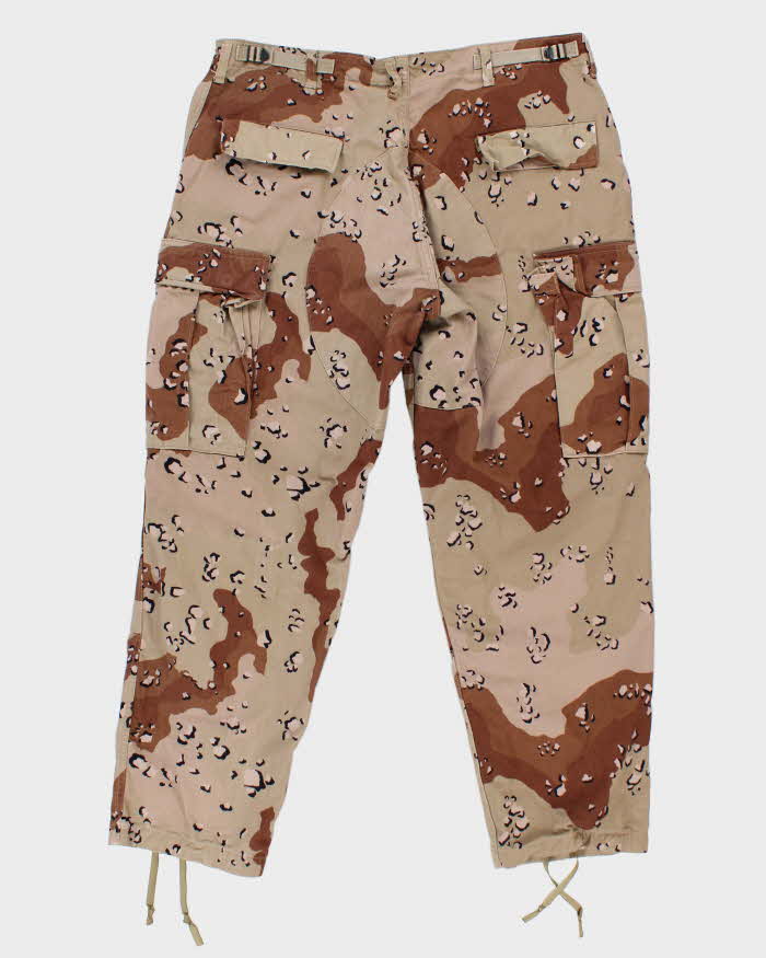 90s US Chocolate Chip Combat Trousers 38x30