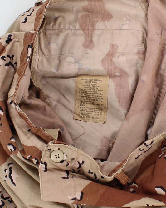 90s US Chocolate Chip Combat Trousers 38x30
