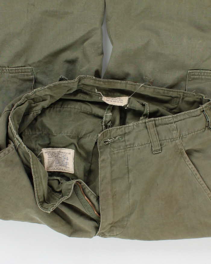 60s US Army Jungle Trousers 28x28