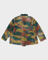 70s Belgian Jigsaw Camo Smock Large