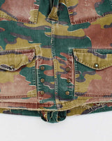 70s Belgian Jigsaw Camo Smock Large