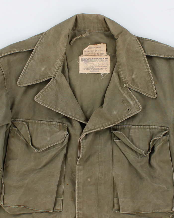 Chaqueta de campo M43 del ejército estadounidense de los años 40 M
