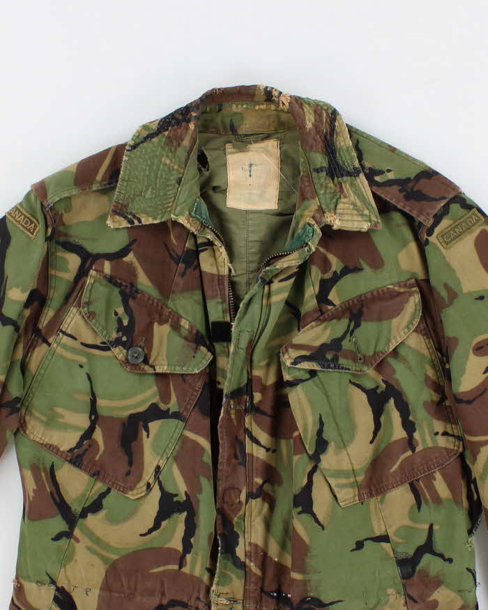 80s British Army DPM Combat Jacket Large