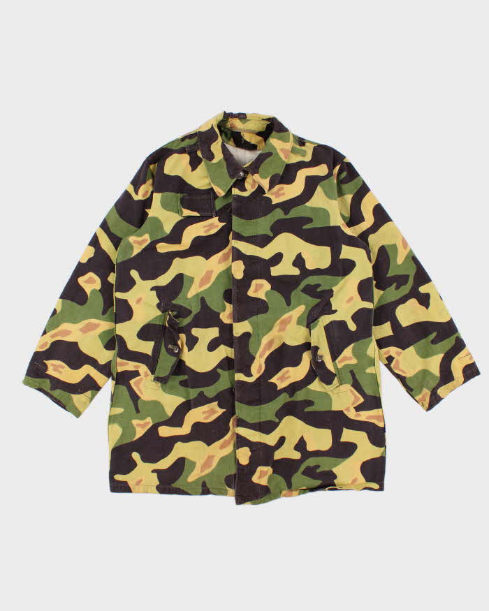 80s Hunting Camo Coat XX-Large