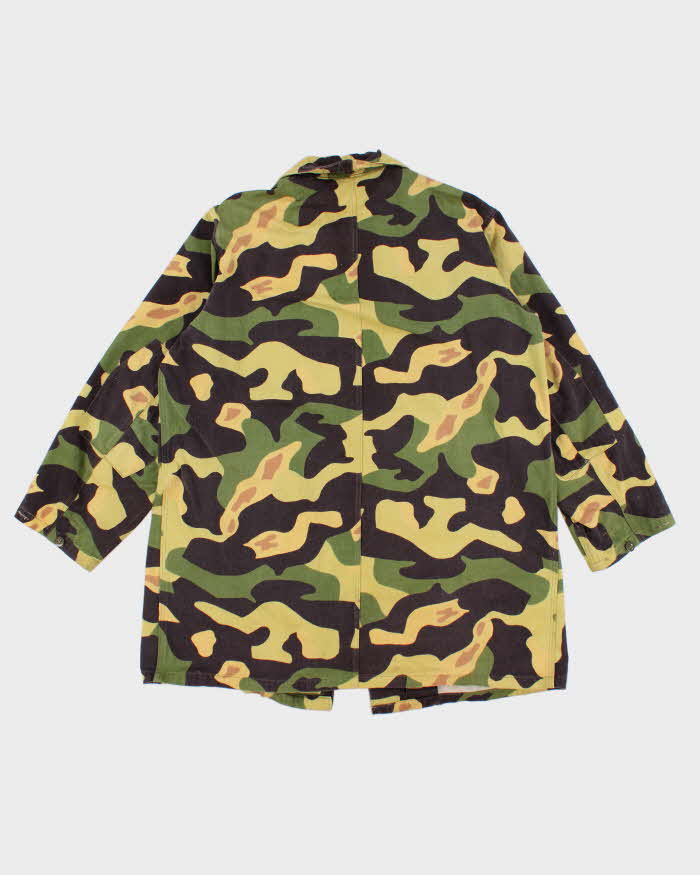 80s Hunting Camo Coat XX-Large