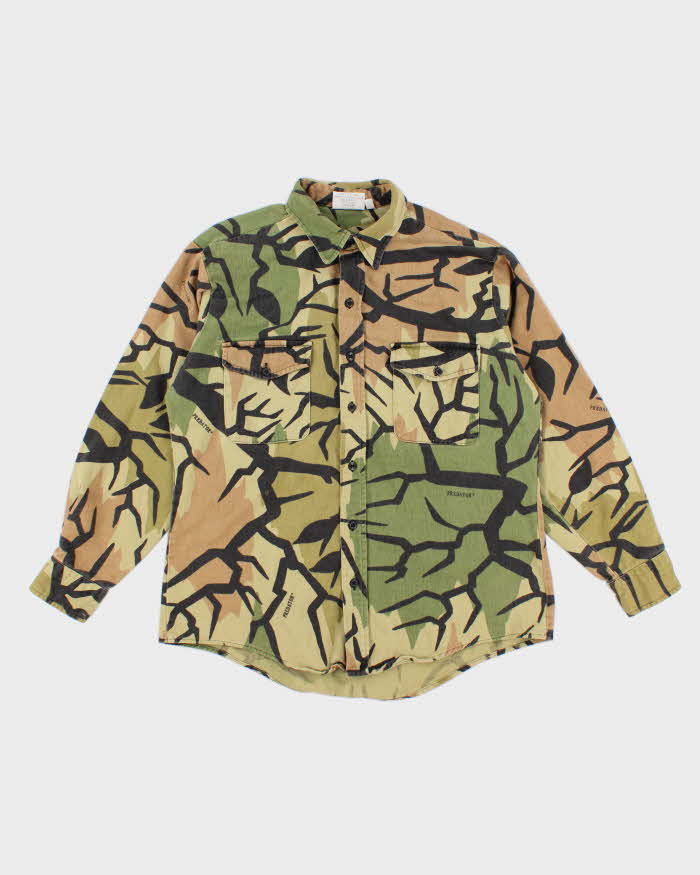 80s Hunting Camo Shirt Large