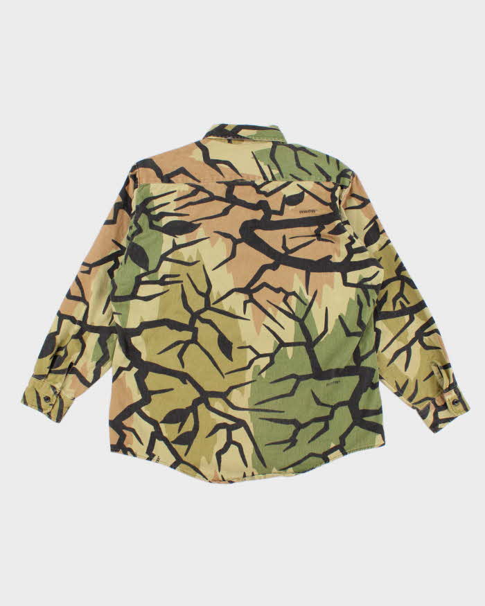 80s Hunting Camo Shirt Large