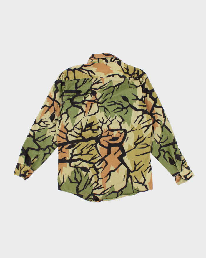 80s Hunting Camo Shirt Large