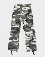 Vintage Military Snow Camo Cargo Trousers - W30 L26