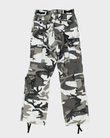 Vintage Military Snow Camo Cargo Trousers - W30 L26
