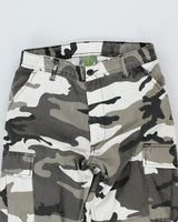 Vintage Military Snow Camo Cargo Trousers - W30 L26