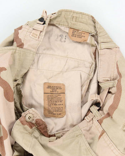 Vintage 90's Desert Camo Military Cargo Trousers - W26 L27